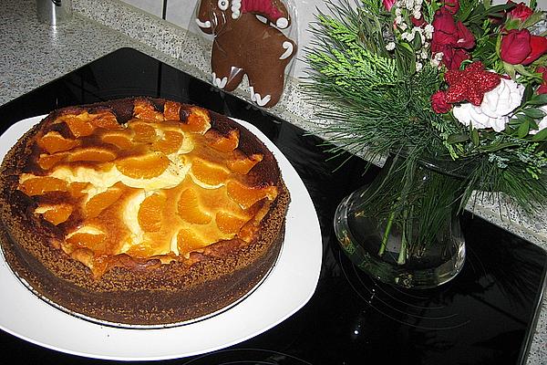 Bottom Quark Cake with Mandarins