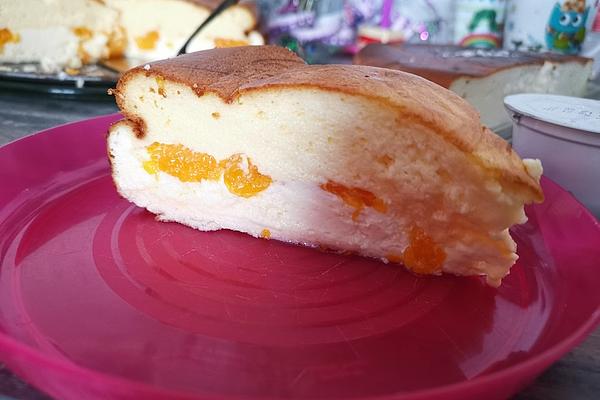 Bottomless Egg Pancake with Tangerines