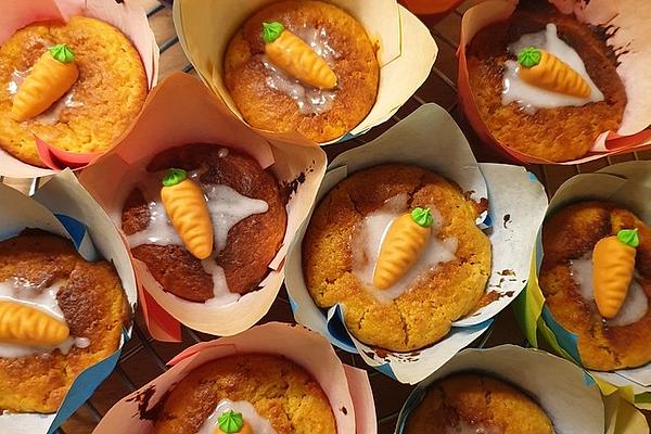 Carrot – Almond – Muffins