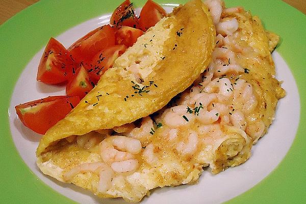 Cheese – Omelette with Crab