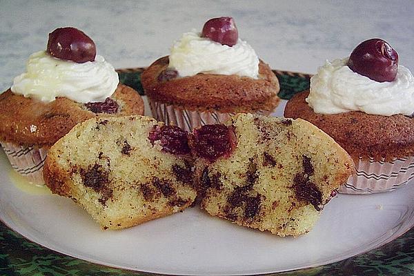 Cherry – Eggnog – Muffins