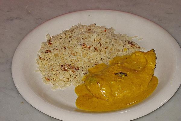 Chicken Breast in Coconut Milk with Curry