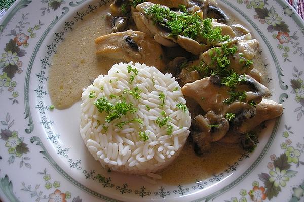 Chicken Breast in Mushroom Cream