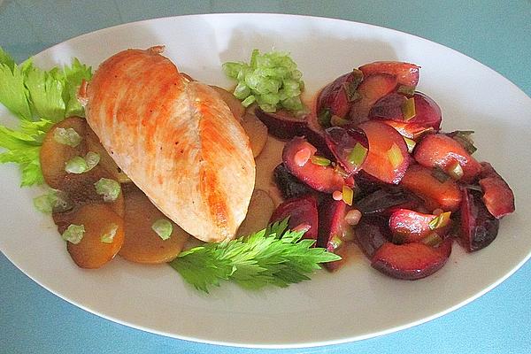 Chicken Breast in Plum Sauce