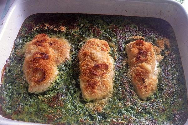 Chicken Breast in Spinach Sauce