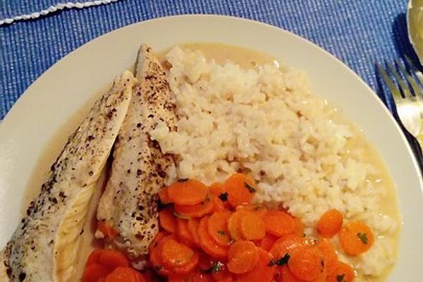 Chicken Breast with Coffee – Cardamom – Sauce and Spicy Carrot Vegetables