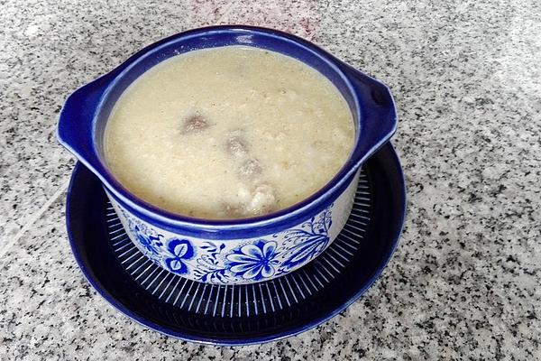 Chicken Heart and Stomach Rice Soup