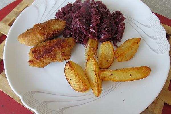 Chicken Nuggets with Homemade French Fries