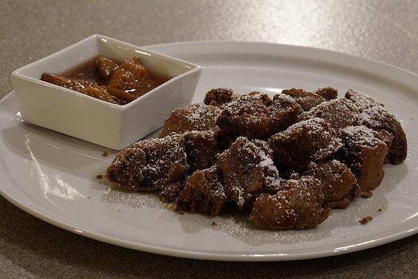 Chocolate Kaiserschmarrn with Cranberries