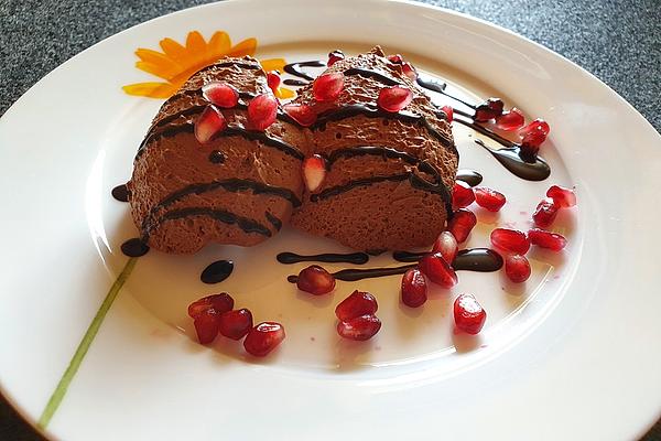 Chocolate Mousse with Chili and Chambord