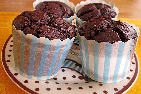Chocolate Pudding Muffins