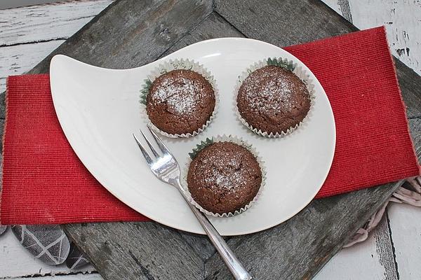 Chocolate Shock Muffins Without Egg