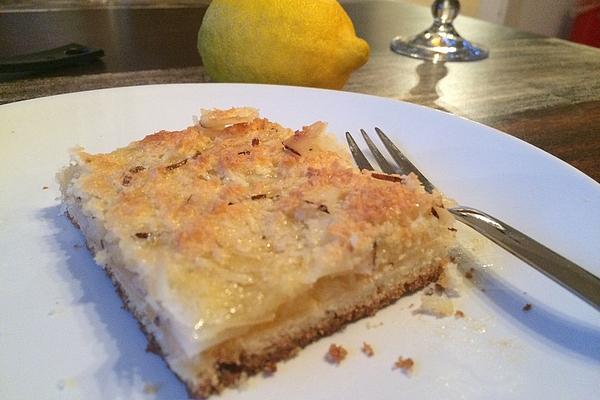 Coconut Lemon Slice – Coconut and Lemon Slices