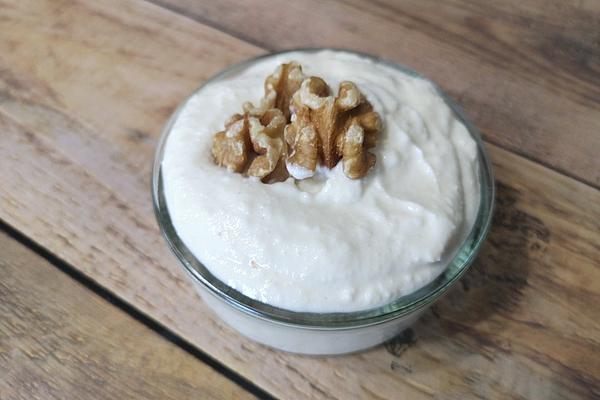 Cottage Cheese Agave Syrup Dessert