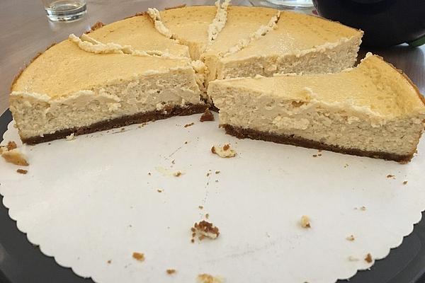 Cream Cheese Cake with Speculoos Crust