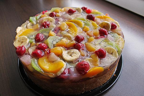 Creamy Cheesecake with Fruits