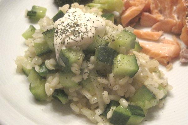 Cucumber Risotto