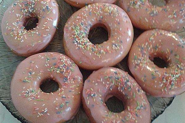 Donuts Made from Yeast Dough