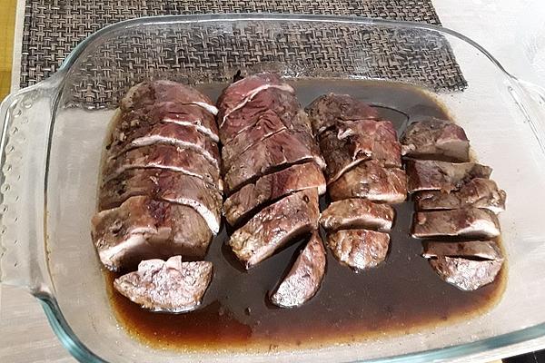 Duck Breast in Honey Sauce