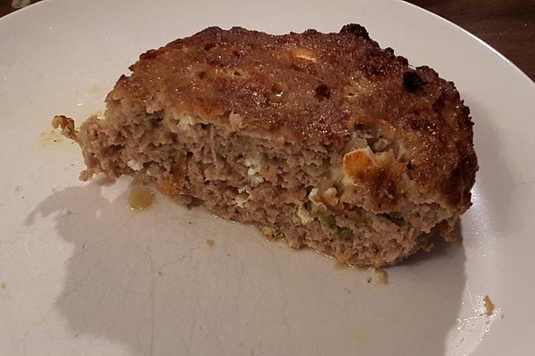 Feta Meatloaf with Parmesan