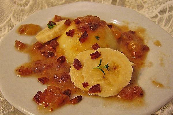 Fig and Banana Sauce with Amaretto