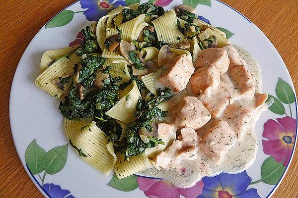 Fish Ragout with Spinach
