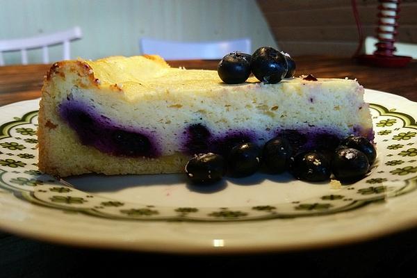 Flowers Blueberry Cheesecake