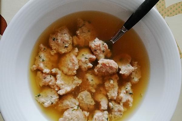 Fried Dumpling Soup