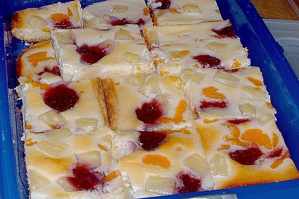 Fruit – Sour Cream – Cake