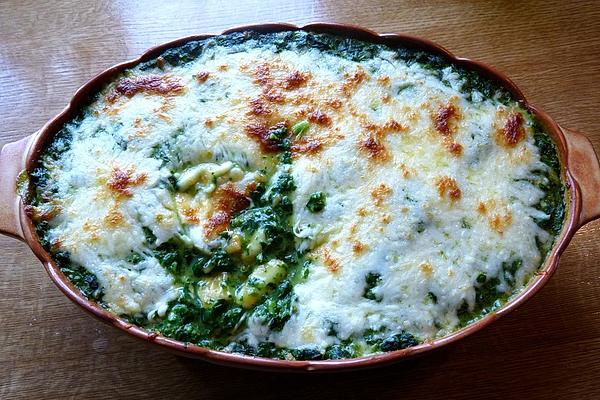 Gnocchi with Spinach and Cheese