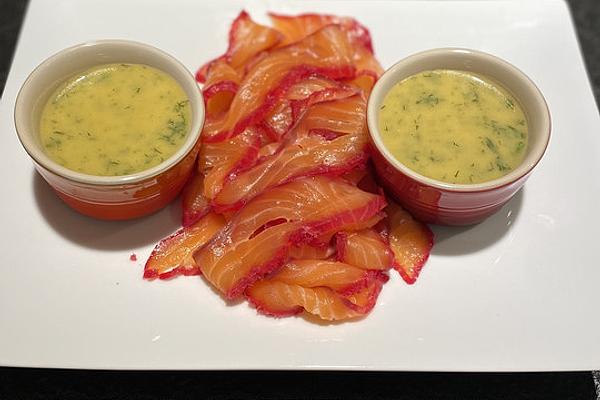 Gravlax with Beetroot