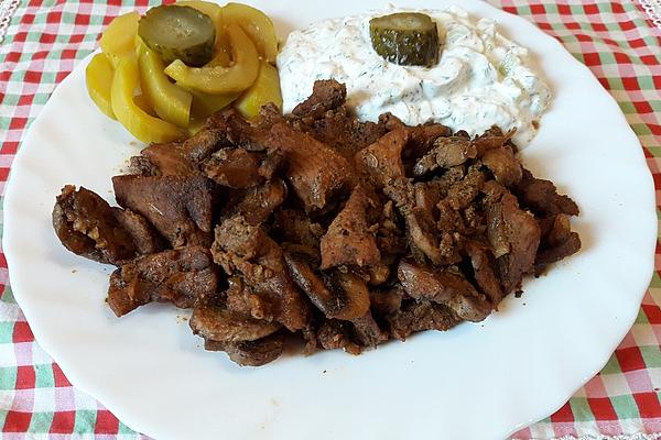 Gyro Pan with Mushrooms