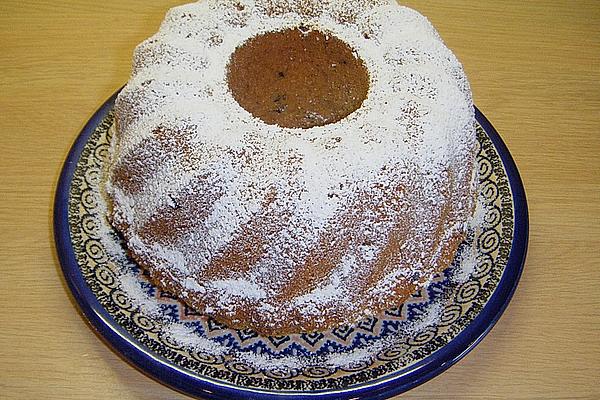 Hazelnut – Sultanas – Chocolate – Sponge Cake
