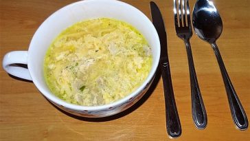 Clear Balinese Chicken Soup with Glass Noodles