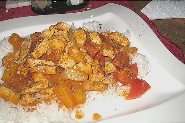 Hot Red Chicken Curry