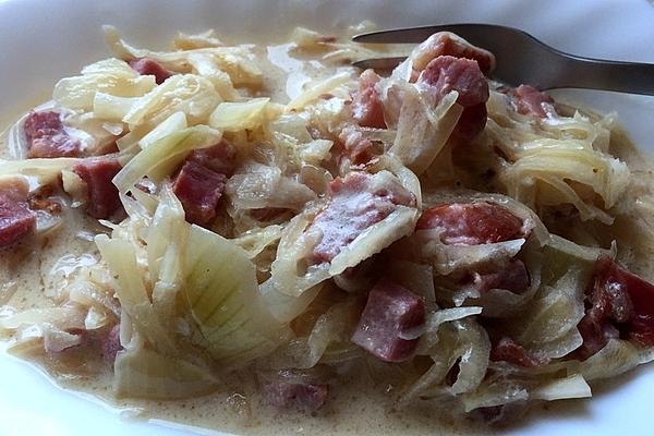 Kasseler – Sauerkraut Pan