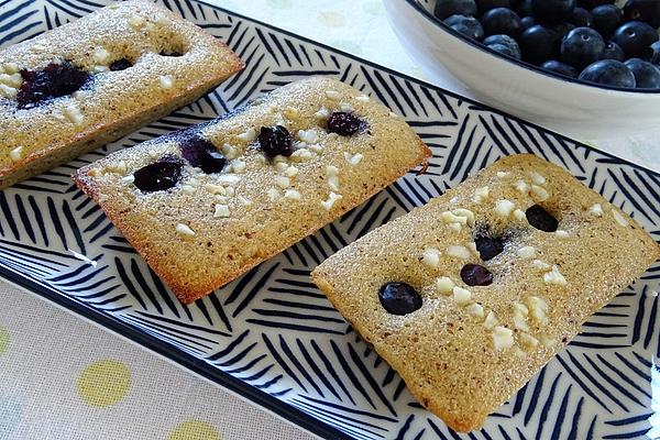 Lemon and Blueberry Friands