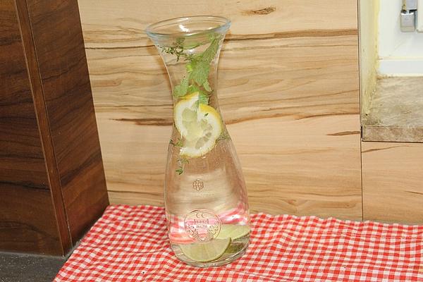 Lemon-lime-thyme Water