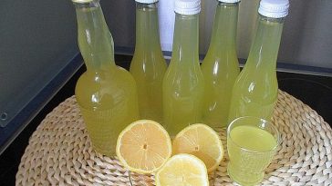 Ginger Liqueur with Lemon