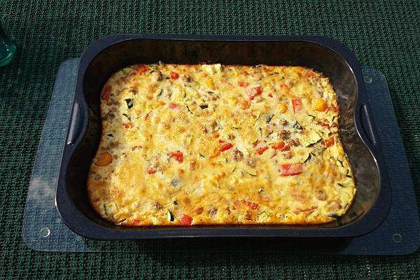 Low Carb Minced Vegetable Casserole