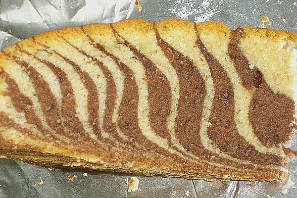 Marble Cake with Tiger Stripes