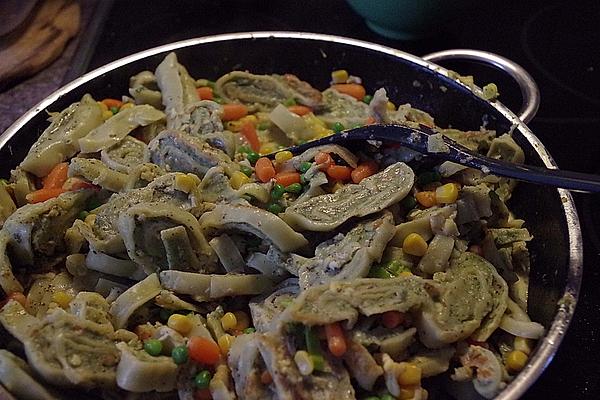 Maultaschen Pan with Vegetables