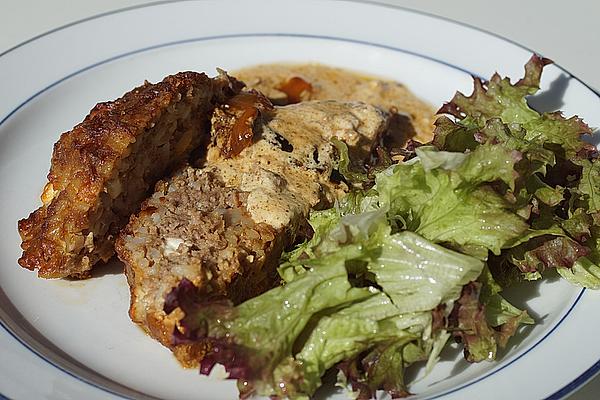 Meatloaf with Rice and Sheep Cheese