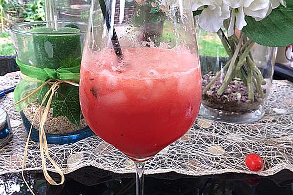 Melon Cocktail with Mint