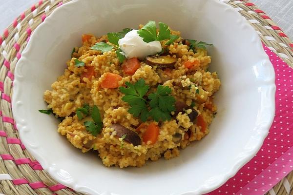 Millet and Vegetable Pan
