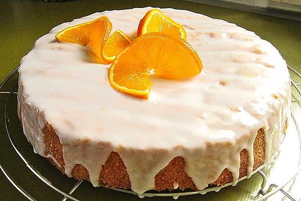 Orange Lightning Cake