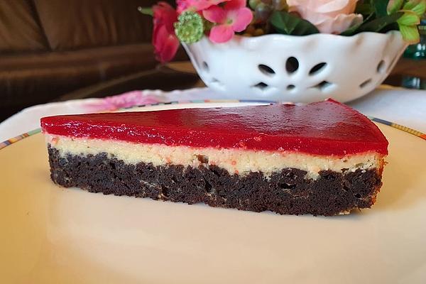 Oreo Cheesecake with Raspberries