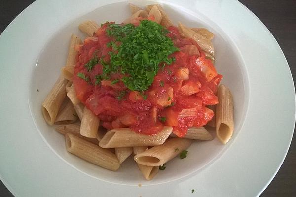 Pasta with Fennel, Tomato and Sage Sauce