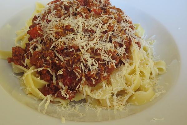 Pasta with Minced Meat Sauce