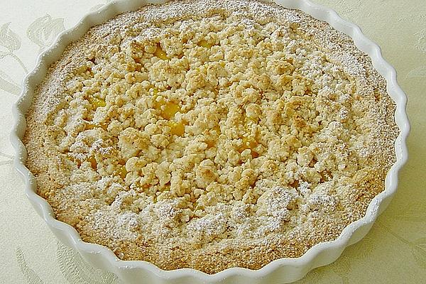 Peach – Streusel – Tart